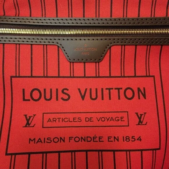 ❌❌ SOLD ❌❌ Louis Vuitton Neverfull GM in Damier Ebene (no pouch) - Picture 11 of 15